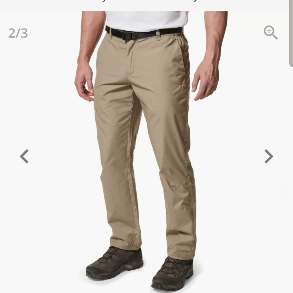 Used craighoppers kiwi Boulder pants 32w